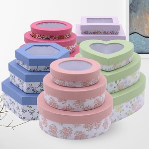 Chất Lượng Cao Fancy Cá Nhân Hoá Hình Bầu Dục Giấy Hộp Quà Tặng Với Rõ Ràng Pvc Cửa Sổ Sô Cô La Bao Bì Hộp Quà Tặng - Product Image 3