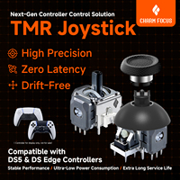 CHARM FOCUS Kit de joysticks électromagnétiques TMR 2 et 8 pièces pour manettes / Edge/DS5/DS Edge – Remplacement anti-drift et simulation – NOUVEAU