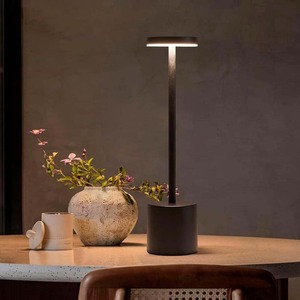 Đèn bàn không dây TSINYE LED, đèn bàn di động sạc lại được, đèn bàn ngoài trời, 3 màu, điều chỉnh độ sáng không cấp độ, sử dụng pin - Product Image 4