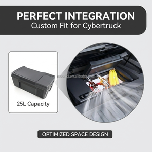 Accesorios interiores para Cybertruck, refrigerador de 25L para maletero con control por aplicación, nevera portátil para camioneta, nevera para acampar al aire libre - Product Image 4