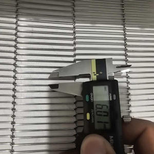 डबल लूप स्टेनलेस स्टील कन्वेयर सीढ़ी फ्लैट वायर मेष बेल्ट कन्वेयर - Product Image 5