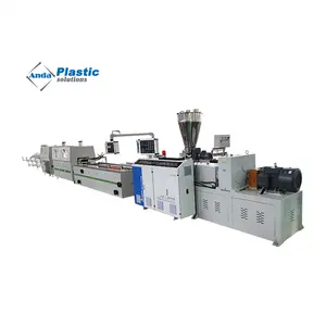 High Quality Pvc Upvc Cable Trunking Profile Rain Gutter Making Machine Production Line