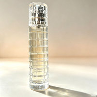 Flacon de parfum vide en verre rond de 30 ml, portable, rechargeable, vaporisateur cosmétique, atomiseur de voyage, petits flacons