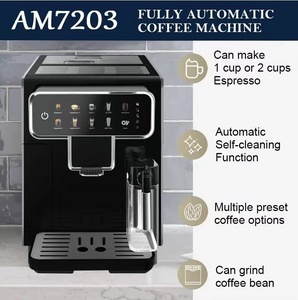 เครื่องชงกาแฟอัตโนมัติเต็มรูปแบบ ราคาโรงงาน กดปุ่มเดียว ชงเอสเพรสโซ่ คาปูชิโน่ พร้อมหน้าจอสัมผัส - Product Image 2