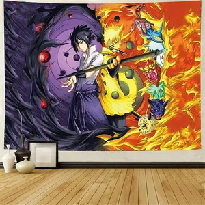 Cartoons Magical Forest Wizard Grateful Dead Animated Anime Tapestry Custom Tapestries For Wall Decoration