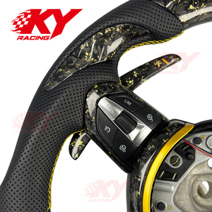 Volante Deportivo Personalizado de Fibra de Carbono con LED para BMW F20 F30 F10 F31 F34 F35 F80 F82 M2 M3 M4 Estilo Deportivo Modelo M Serie 3 Serie F - Product Image 2