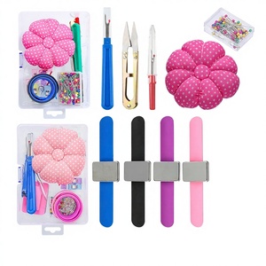 <span class=keywords><strong>Kit</strong></span> de Costura con Cojín Magnético para Alfileres con Diseño de Calabaza, Juego de 8 Piezas, Herramientas de <span class=keywords><strong>Bordado</strong></span> y Costura - Product Image 1
