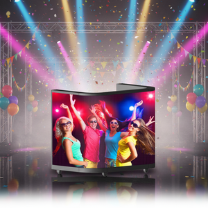 Pantalla LED Interactiva para Bar, Mesa de DJ Metálica, Pantalla P1.86 P2.5 P2.604, Video Wall a Todo Color, Resistente al Agua, Portátil para Fiestas - Product Image 2