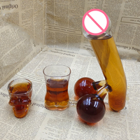 Originele Dick Wijnkaraf Unieke Whiskykaraf Glazen Cocktailparty Gespreksstarter Barartikelen Fles Carafe Humoristische Grap