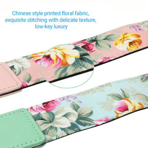 Groothandel op maat gemaakte lederen polyester zeefdruk verstelbare lengte afneembare milieuvriendelijke hoogwaardige universele camerariem - Product Image 4