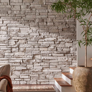 Moule en plastique ABS <span class=keywords><strong>pour</strong></span> panneau mural 3D en caoutchouc <span class=keywords><strong>pour</strong></span> la fabrication de pierre artificielle, moule en béton <span class=keywords><strong>pour</strong></span> clôture murale - Product Image 1