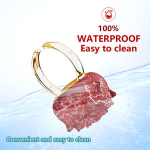 Noris vente en gros clitoridien mamelon vibrateur Rose jouet avec 10 modes de <span class=keywords><strong>vibration</strong></span> doigt ouvert anneau vibrant jouet sexuel pour femmes Couple - Product Image 4