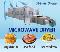 Máquina de Secado por Microondas con Temperatura Ajustable para el Procesamiento de Mariscos, Carne, Frutas y Verduras
