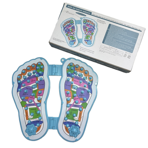 Plantar Fasciitis bantalan pemijat Shiatsu kaki, fisioterapi Acupressure relaksasi refleksologi aplikasi tubuh pemijat kaki - Product Image 3
