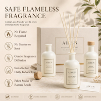AIKUN – Fournisseur d'usine : Ensemble diffuseur de parfum sans alcool personnalisé pour les canaux d'approvisionnement professionnels