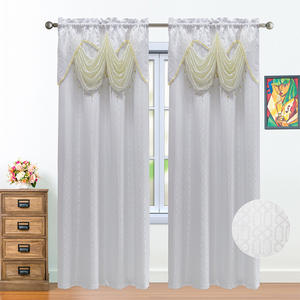 Cortina personalizada de alta gama para sala de estar, tela de dormitorio, doble Villa de ancho fijo para <span class=keywords><strong>comprar</strong></span> tela de cortina alta - Product Image 5