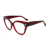 Fournitures Optiques d'Usine Chinoise Lunettes de Vue à la Mode de Bonne Qualité Cadres Optiques en Acétate pour Femmes