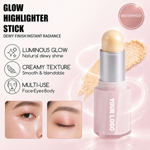 <span class=keywords><strong>Iluminador</strong></span> en Barra Resistente al Agua al por Mayor, <span class=keywords><strong>Iluminador</strong></span> en Crema con Brillo para Rostro y Cuerpo, para Marca Privada - Product Image 1