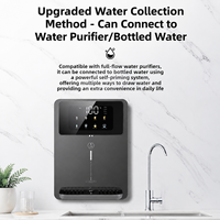 Chauffe-eau mural instantané à économie d'énergie, chauffe rapide en 3 secondes, purificateur sans réservoir pour cuisine et appartement modernes