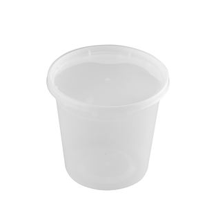 Recipientes Redondos Herméticos a Prueba de Fugas para Alimentos, 8oz 16oz 32oz, Libres de BPA, Aptos para Microondas y Congelador, con Tapas - Product Image 5