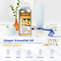 Huile essentielle de gingembre 100% pure pour le soin de la peau, aromathérapie, massage, huile corporelle au gingembre, huile de massage amincissante, vente en gros