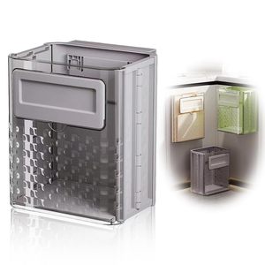Wall-Mounted Foldable Trash Can/Hanging <b>Kitchen</b> Trash Container/Home and <b>Kitchen</b> Trash Bin - Product Image 1