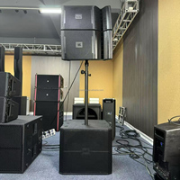 Enceintes Line Array 12 Pouces Vrx932 Actives/Passives, Système Audio Professionnel Amplifié pour Scène et Extérieur
