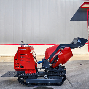 Fully Hydraulic Mini Tracked <strong>Concrete</strong> <strong>Mixer</strong> Diesel Engine With KUBOTA Front End Loader Small Dumper Home Use - Product Image 2