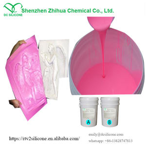 Blauwe Kleur Siliconen Rubber Voor Mallen Maken Twee Componenten Vloeibare Silicium Grondstof Dc Siliconen Goedkope Prijs - Product Image 3