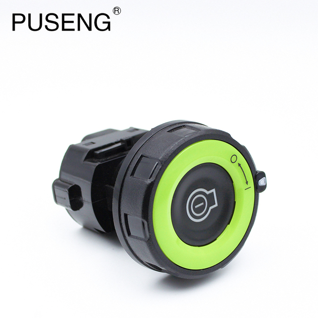 High Quality Puseng 24V Ignition Switch YK102 One Key Start Button for Zoomlion// Excavator