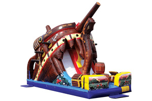 2024 <span class=keywords><strong>nouveau</strong></span> château gonflable géant de bateau de <span class=keywords><strong>pirate</strong></span> de conception et <span class=keywords><strong>jeu</strong></span> gonflable de ville d'amusement de glissière à vendre - Product Image 2
