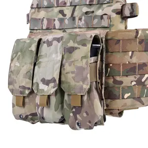 Plate Carrier Triple 7.62 Mag Pouch Nylon Magazine