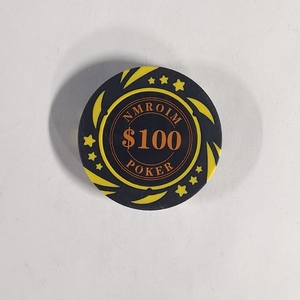 Fichas de Póker de Arcilla al por Mayor OEM ODM, Diseño Personalizado con Diámetro de Corona, Aptas para Juegos de <span class=keywords><strong>Casino</strong></span>, No Tóxicas y Duraderas - Product Image 4