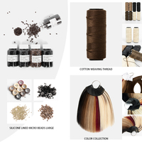 Extensions de cheveux Remy Lace Genius Weft en cheveux humains, qualité salon SDD, invisibles, sans couture, cheveux vierges, peuvent être coupées, Genius Weft