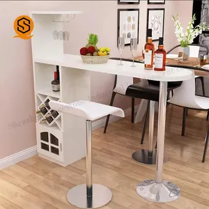 Nordic style Modern Living Room Porch ar high chair for bar table long mini home bar table