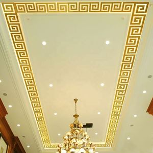 Building Border Acrylic <b>Mirror</b> <b>Wall</b> Sticker Home DIY Decoration Elegant <b>Wall</b> Art Design - Product Image 4