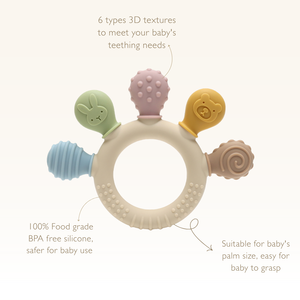 Best Seller Unisex yumuşak eğitim diş kaşıyıcı oyuncaklar BPA ücretsiz gıda sınıfı silikon toksik olmayan çiğneme bebek diş çıkarma oyuncak - Product Image 2