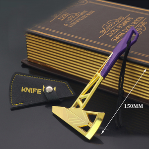 2025 Popular Japón <span class=keywords><strong>Valorant</strong></span> juego Cosplay Metal batalla hacha arma modelo juguete niños Metal bolsillo hacha juguete regalo para cumpleaños - Product Image 2