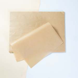 Papier sulfurisé non blanchi ignifuge personnalisé pour aliments, feuilles de papier sulfurisé non blanchi pour la cuisson - Product Image 2