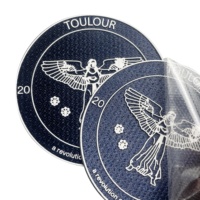 Patchs personnalisés par transfert de chaleur en caoutchouc haute densité Tissu Tatami surélevé en 3D Etiquette plastique en silicone avec logo imprimé pour vêtement