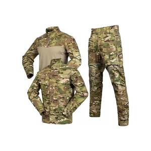 Conjunto de traje táctico AK de tres piezas para Primavera-Otoño, ropa de entrenamiento de camuflaje impermeable para exteriores, diseño de rana suelta - Product Image 4