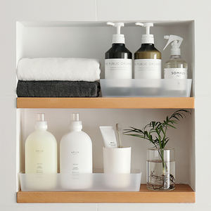 Japanse Stijl Keuken Kast Lade Organizer <span class=keywords><strong>Box</strong></span> Bestek Plastic Opbergdoos Cosmetische Sieraden Opbergdoos - Product Image 5