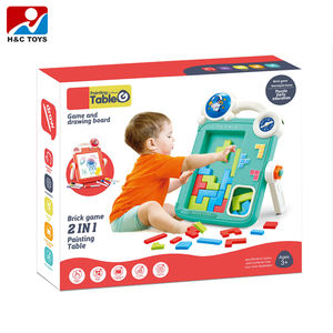 Eğitim çift taraflı boyama sketchpad <span class=keywords><strong>2</strong></span> in 1 tuğla oyun tahtası çizim kurulu çocuklar için - Product Image 6