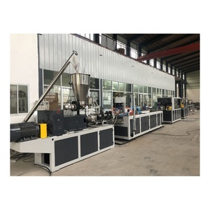 Automatische Doppelschnecken-PLC-Getriebe PVC <span class=keywords><strong>UPVC</strong></span> Fenster- und Türprofil-Produktionslinie - Product Image 1