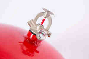 เพดานสีแดงติดตั้งเครื่องดับเพลิงผงแห้งแบบแขวนอัตโนมัติ - Product Image 2