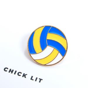 Venta al por mayor de insignias de solapa de dibujos animados de fútbol, baloncesto y bádminton, medallas de metal de esmalte suave personalizadas con impresión para accesorios de ropa - Product Image 3