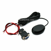 Module de positionnement SHANHAI BS-74DN certifié CE avec alimentation externe, antenne GPS, port série DB9 et communication I2C