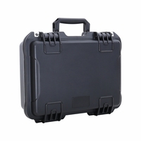 Boîte à outils en plastique rigide avec remise pour grandes quantités X-432922, étanche IP67, antichoc, pour le stockage et la protection d'équipements avec mousse EVA