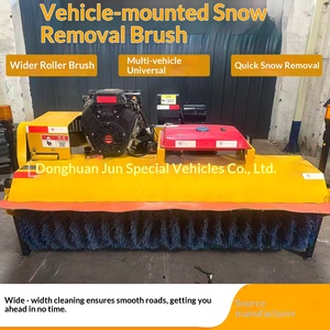 Car Snow Removal Rolling Brush Multi-Function Road Rolling Snow Cleaning Equipment Removable Snow Cleaning Rolling - Product Image 1