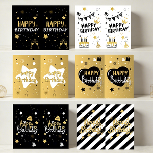 Nouvel arrivage : Kit de cartes d'<span class=keywords><strong>anniversaire</strong></span> DIY pour enfants, style Ins, avec enveloppes, mini-cartes de vœux manuscrites pour fête d'<span class=keywords><strong>anniversaire</strong></span> - Product Image 3